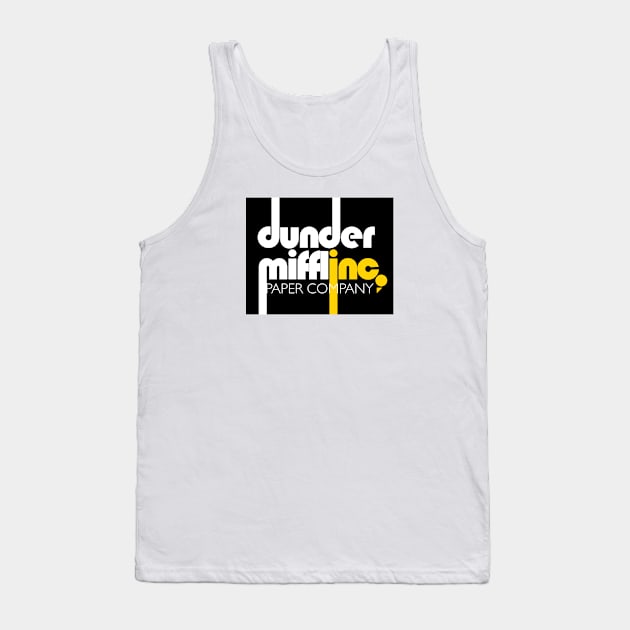 Dunder Mifflin Bauhaus Tank Top by mattskilton